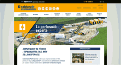 Desktop Screenshot of catalanadeperforacions.com